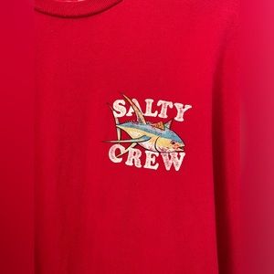 Men’s Size XL Salty Crew Red T shirt